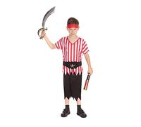 Bristol Novelty Costume De Pirate Budget, Taille M, Age 57 Ans, CC391, Multicolore