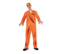 Bristol Novelty - Costume de prisonnier ensanglanté pour adulte, taille L Halloween