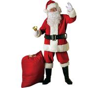 Bristol Novelty - Costume "Deluxe" - Hommes BN4885 (Taille unique) (Rouge/Blanc)