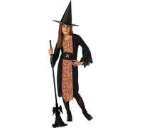 Bristol Novelty - Costume "Economy" - Fille BN4374 (128) (Noir/Orange)