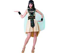 Bristol Novelty Costume Femme Reine Egyptienne BN1550 (taille unique) (Coloré)