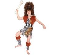 Bristol Novelty - Costume fille des caverne - Enfant (L) (Multicolore) - UTBN1246 Multicolore G