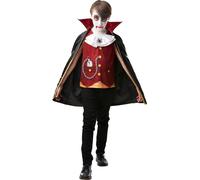 Bristol Novelty - Costume - Garçons BN4408 (116) (Rouge/Noir)