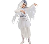 Bristol Novelty - Costume "Ghostly Girl" - Enfants BN5822 (104) (Blanc)
