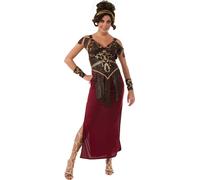 Bristol Novelty - Costume "Glamason" - Femme BN5084 (Taille standard) (Rouge/Brun)