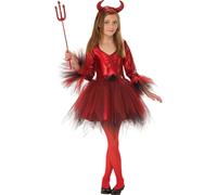 Bristol Novelty - Costume Halloween - Fille BN4430 (116) (Rouge)