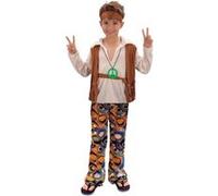 Bristol Novelty - Costume HIPPIE - Enfant (M) (Multicolore) - UTBN950 Multicolore G