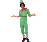 Bristol Novelty - Costume - Hommes/Femmes Unie BN6197 (L) (Vert/Rouge/Blanc)