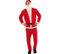 Bristol Novelty - Costume - Hommes/Femmes Unie BN6199 (L-XL) (Rouge/Blanc)