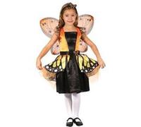 Bristol Novelty - Costume Papillon - Fille (L) (Orange) - UTBN1145 Orange G