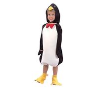 Bristol Novelty – Costume Penguin – Enfant L – Noir/Blanc/Jaune/Rouge