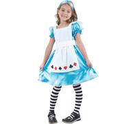 Bristol Novelty Costume pour enfants Alice BN186 (XL) (bleu/blanc)