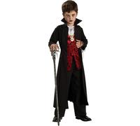 Bristol Novelty - Costume "Royal Vampire" - Garçons BN5151 (S) (Noir/Rouge/Blanc)