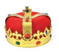 Bristol Novelty - Couronne ROI - Enfant (Taille unique) (Or/ rouge) - UTBN1851 Or/ Rouge G
