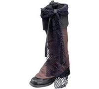 Bristol Novelty - Couvre bottes PIRATE - Adulte (Taille unique) (Marron / noir) - UTBN2273 Marron / Noir