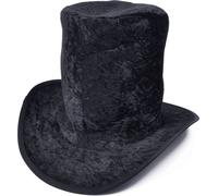 Bristol Novelty Cylindre de velours unie BN2158 (taille unique) (Noir)