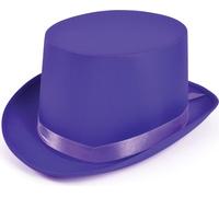 Bristol Novelty Cylindre en satin unie BN2035 (taille unique) (Violet)