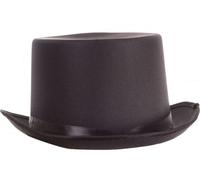Bristol Novelty Cylindre unie en satin BN2150 (taille unique) (Noir)
