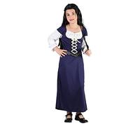 Bristol Novelty Dame Marion (Taille M), CC905, White, Moyen Halloween