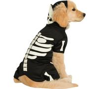Bristol Novelty - Déguisement de chien avec capuche BN5013 (M) (Noir/Blanc)