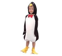 Bristol Novelty Déguisement de Pingouin pour Tout-Petit, CC036, Blanc, XS 1 an