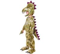 Bristol Novelty Ltd – Déguisement Dino-Mite CC275 – Dinosaure vert 128 cm Taille M (5-6 ans)