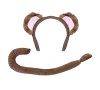 Bristol Novelty Ensemble DS154 déguisement singe – oreilles et queue – enfant unisexe marron