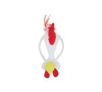 Bristol Novelty EM152 Masque de poulet avec effet sonore sur serre-tête, pour enfant, unisexe, blanc/multicolore, taille unique Halloween