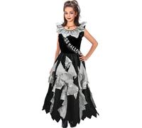 Bristol Novelty Enfants / Filles Costume Zombie Promèque BN1822 (8-10 ans) (Noir/Gris)