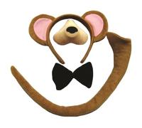 Bristol Novelty - Ensemble Accessoires de déguisement - Enfant (Taille unique) (Marron/noir)