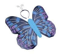 Bristol Novelty - Ensemble Papillon - Adulte (Taille Unique) (Bleu)