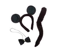 Bristol Novelty - Ensemble SOURIS - Adulte (Taille unique) (Marron/noir)