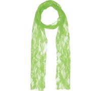 Bristol Novelty Foulard unie en dentelle style années 80 BN125 (taille unique) (Vert)
