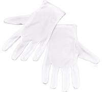 Bristol Novelty Gants de magicien unies, pour adultes, 1 paire BN1339 (taille unique) (Blanc)