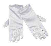 Bristol Novelty - Gants effet satiné (1 Paire) (Taille unique) (Blanc) - UTBN1317 Blanc