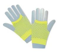Bristol Novelty - Gants RESILLE - Adulte (Taille unique) (Jaune fluo) - UTBN822 Jaune Fluo