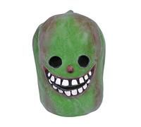 Bristol Novelty- Ghost Pepper Mask Masque poivron fantôme, Unisex Adult, BM565, Verte, Taille Unique Halloween