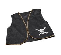 Bristol Novelty - Gilet PIRATE - Adulte (Taille unique) (Noir) - UTBN1506 Noir