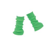 Bristol Novelty – Guêtres BA3313 – Vert fluo uni – Femme – Taille unique
