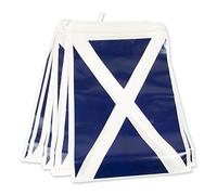 Bristol Novelty Guirlande de Drapeaux écossais, PG022D, Blue/White, Taille Unique Halloween