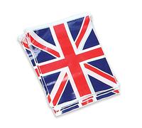 Bristol Novelty - Guirlande de fanions Union Jack (Taille Unique) (Rouge/Bleu/Blanc)