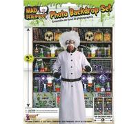 Bristol Novelty Halloween Mad Scientist Lab fond d'écran (2 pcs/pc) BN1903 (152cm) (Coloré)