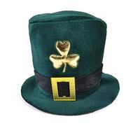 Bristol Novelty - Haut de forme IRLANDAIS - Adulte (Taille unique) (Vert/noir/or)