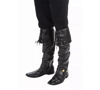 Bristol Novelty - Hauts de bottes DELUXE - Adulte (Taille unique) (Noir)