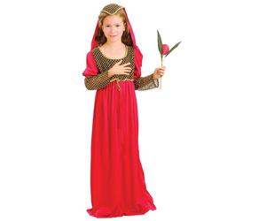 Bristol Novelty Juliet Costume Medium Child Girl, Medium