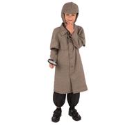 Bristol Novelty - Kit de déguisement "Détective" pour garçon BN3100 (M) (Marron)