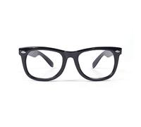 Bristol Novelty – Lunettes transparentes – Adulte (Taille unique) – Noir