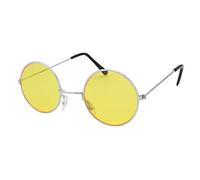 Bristol Novelty Lunettes style Lennon jaunes Halloween
