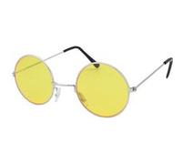 Bristol Novelty - Lunettes Style années 60 - Adulte (Taille unique) (Jaune) - UTBN108 Jaune G