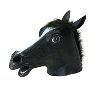 Bristol Novelty - Masque CHEVAL (Taille unique) (Noir/blanc)